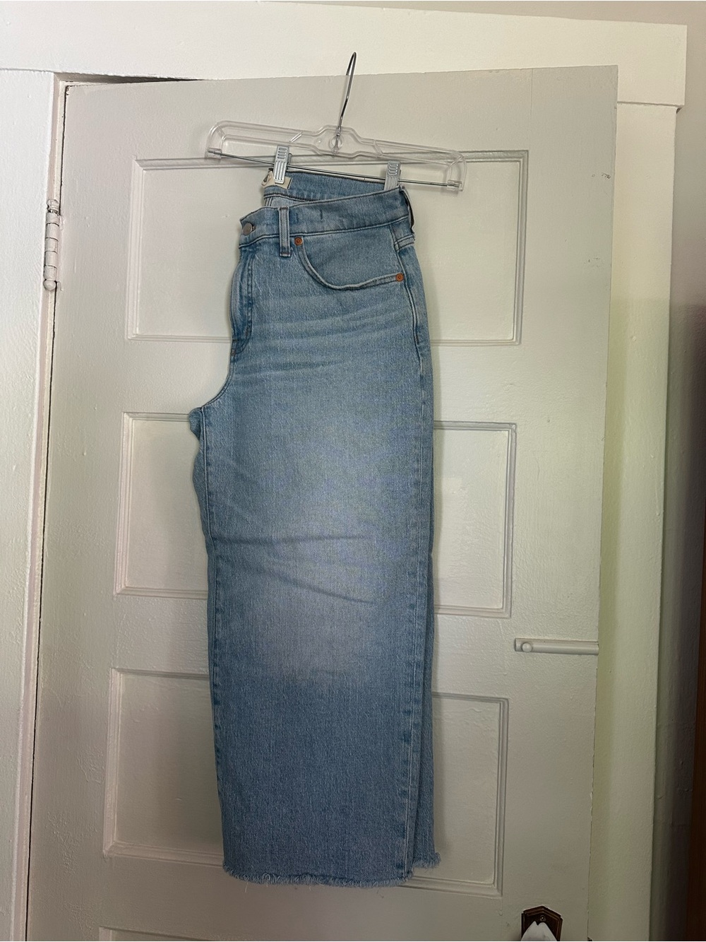 Madewell perfect vintage wide leg crop jean
